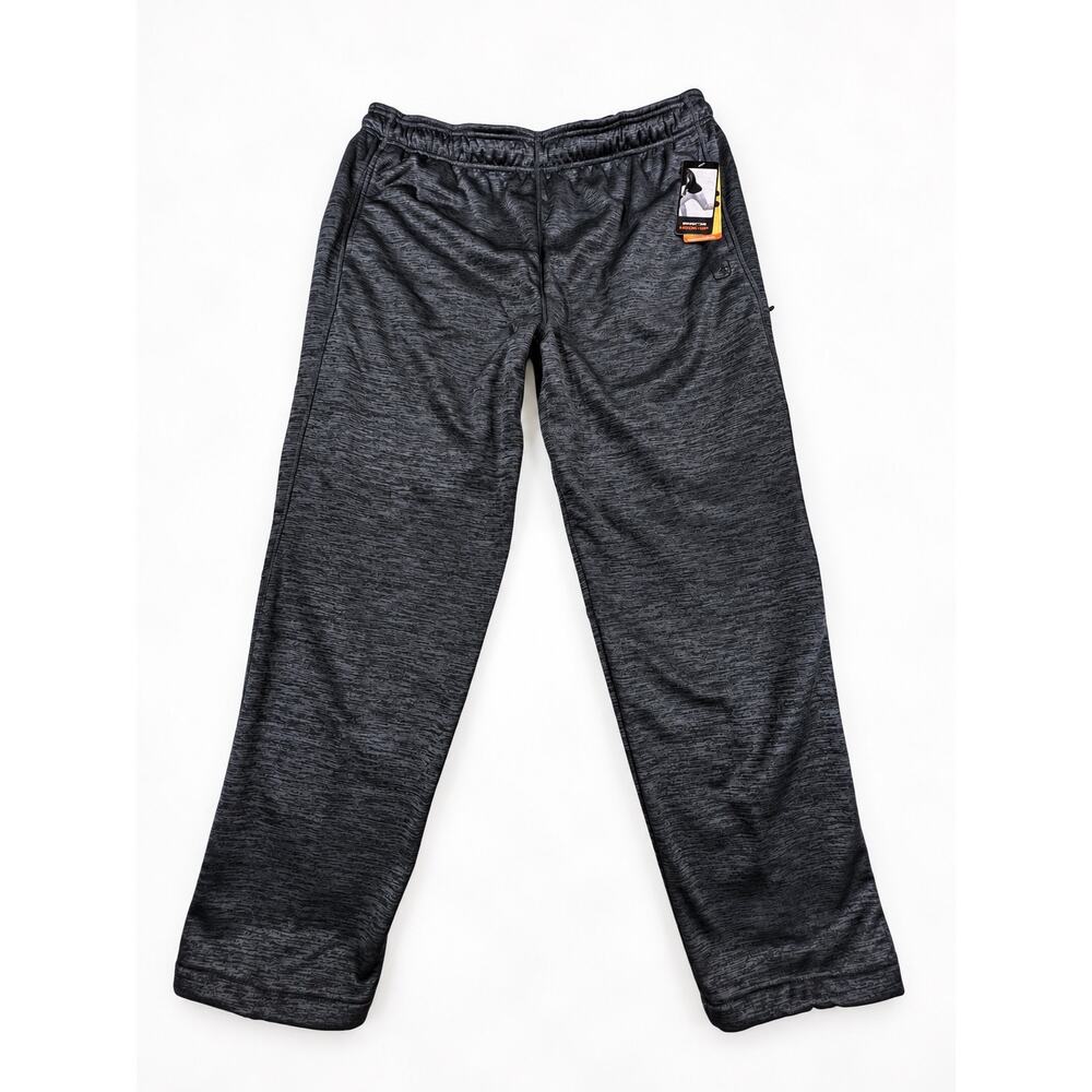 AND1 Men’s Athletic Sweatpants Charcoal Gray Heathered Straight Leg Size XXL - Picture 3 of 10